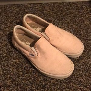 Light pink Vans